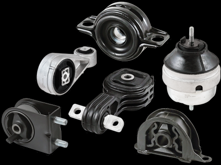 Rubber-metal components